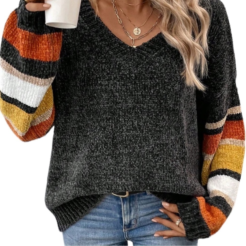Casual Womens
Color Block Drop Shoulder
Sweater different size available - Picture 3 of 5